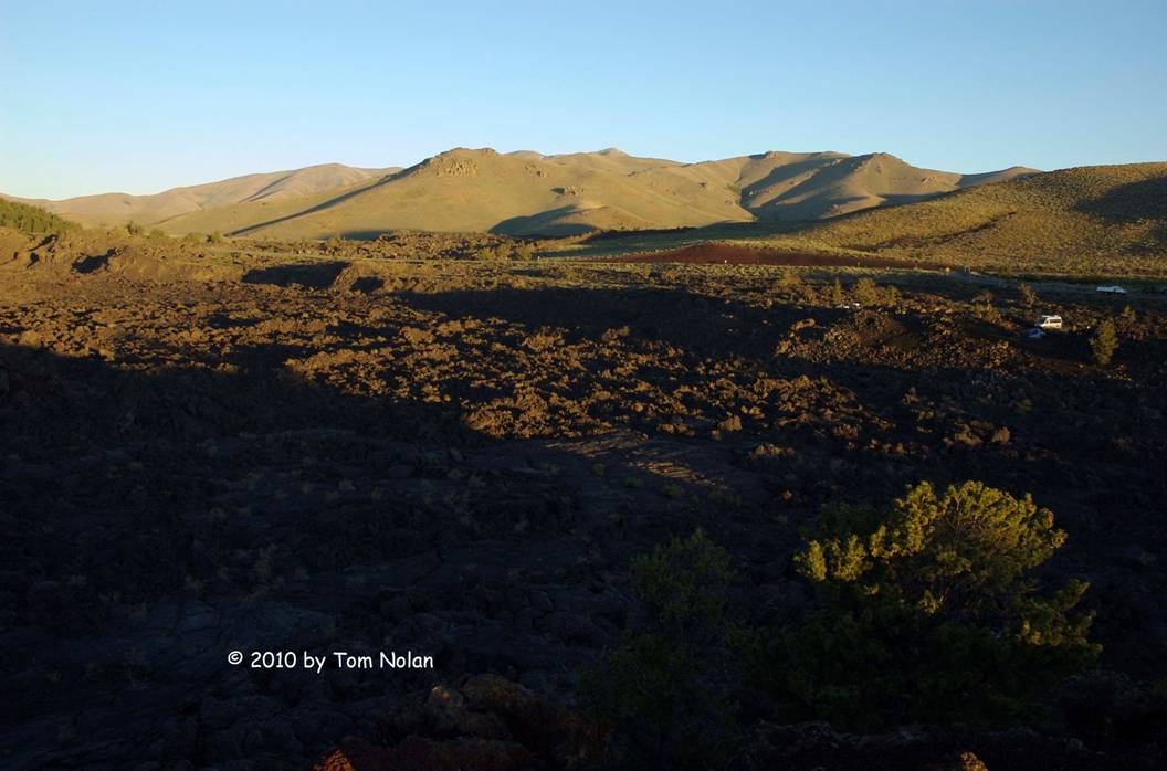 Sunrise at Craters of the Moon